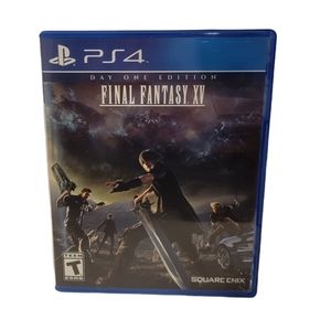 PS4 Final Fantasy XV 15 Day One Edition PlayStation 4 Video Game Square Enix